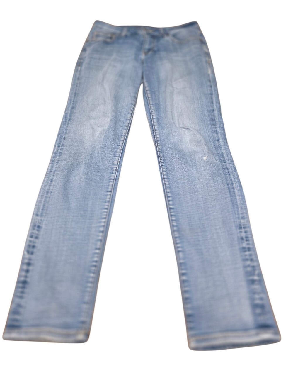 JAG Jeans Distressed Girlfriend Lightwash Denim Blue Jeans Size 6